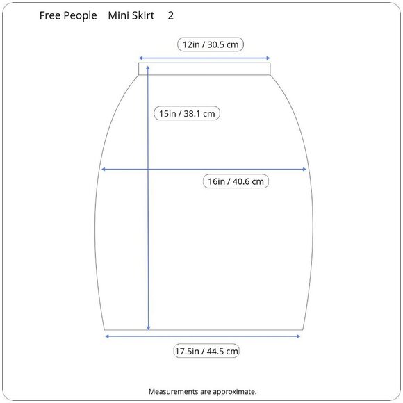 Free People Modern Femme Denim Stretch Mini Skirt Dark Blue Wash A-Line 2 FLAW - Picture 15 of 16